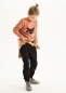 Mobile Preview: kids on the moon - Frottee-Sweatshirt black fox mask
