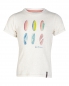 Preview: MINI A TURE - T-Shirt LEGOLAS antique white mit Surfboard