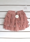 Preview: LONGLIVETHEQUEEN -  velours ruffle skirt