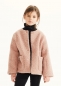 Preview: kids on the moon - Teddy Boucleejacke pink moss