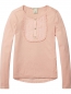 Preview: Scotch R'Belle - longsleeve embroidery tee with patches and woven back