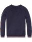 Preview: SCOTCH SHRUNK - Sweatshirt mit Frottee-Stitch blau