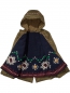 Preview: Scotch R'Belle - distressed cotton parka with detachable wool vest