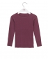 Preview: Noa Noa miniature -  Longsleeve DORIA in crushed violets mit Lochmuster