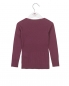 Preview: Noa Noa miniature -  Longsleeve DORIA in crushed violets mit Lochmuster