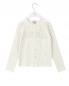 Preview: Noa Noa miniature - Cardigan Baumwolle in off-white