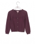 Preview: noa noa miniature - wool cardigan crushed violets