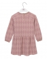 Preview: Noa Noa miniature -  Sweatkleid mit Harlekinmuster ash rose