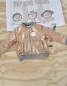 Preview: LONGLIVETHEQUEEN - Sweat Bomberjacke in metallic copper