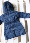 Preview: MINI A TURE - Daunenmantel mit Fell DEENA FUR navy