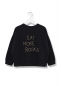 Preview: kids on the moon - eat more books sweatshirt