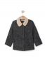 Preview: Nice Things Mini  - Winterjacke mit Teddykragen