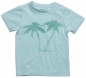 Preview: MINI A TURE - T-Shirt mit PALMTREE Print türkis