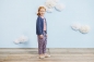 Preview: Noa Noa miniature - Feinstrick-Cardigan in blau