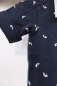 Preview: little10days - Polo dunkelblau "Koi"