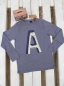 Preview: SCOTCH SHRUNK  - "Letter" Longsleeve in graublau