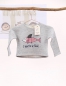 Preview: Nice Things Mini  - Sweatshirt mit Fisch-Print