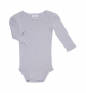 Preview: MINI A TURE  -  Body EDDA Langarm lavender grey