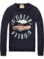 Preview: Scotch R'Belle - crew neck sweat with embellished artworks