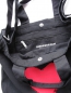 Preview: KINDERSEGEN Hamburg - toller Canvas Shopper mit Herz schwarz/rot