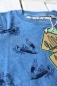 Preview: SCOTCH SHRUNK - weiches Sweat zum Wenden Streifen und Print