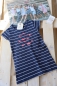 Preview: nice things mini - "whales & stripes" dress