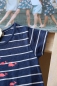 Preview: nice things mini - "whales & stripes" dress