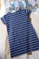 Preview: nice things mini - "whales & stripes" dress