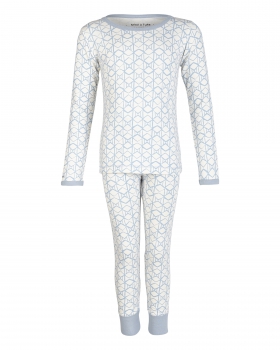 MINI A TURE - Schlafanzug Pyjama YOUNG ashley blue