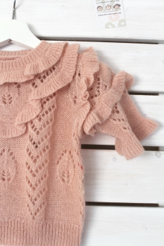 LONGLIVETHEQUEEN -  ruffle sweater