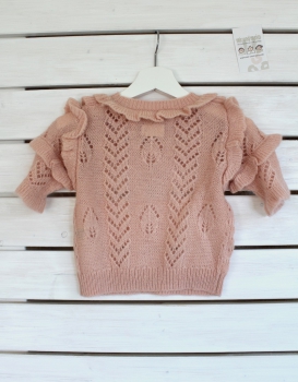 LONGLIVETHEQUEEN -  ruffle sweater