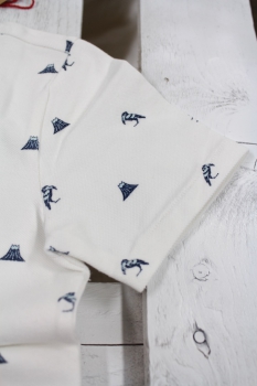 Scotch Shrunk - polo tee with allover print