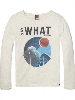 Scotch Shrunk - Longsleeve tee with photoprint artwork