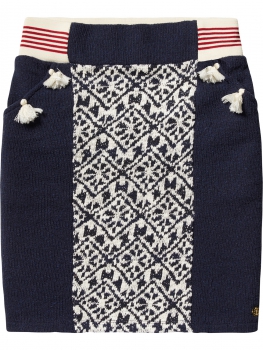 Scotch R'Belle - sweat skirt in jacquard quality
