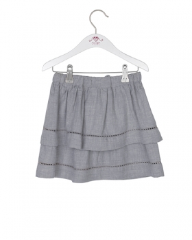 noa noa miniature - double layered skirt