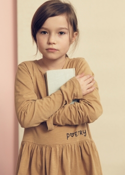 kids on the moon - poetry cookie blouse