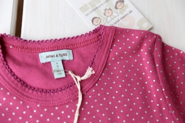 MINI A TURE - Langarmshirt ELI dusty magenta