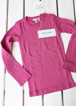 MINI A TURE - longsleeve ELI dusty magenta