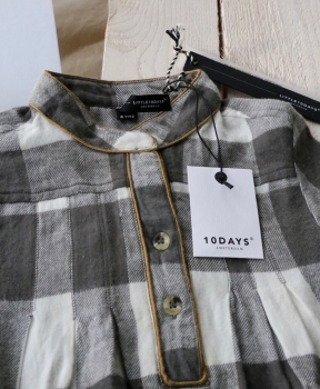 little10days - blouse dress check