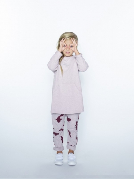 little10days - kangaroo dress pink