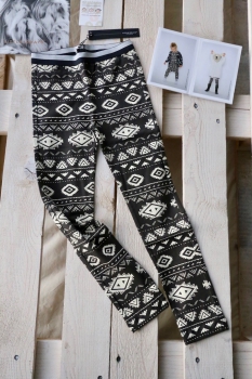 little10days - Legging mit Aztekenmuster