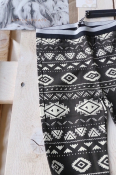 little10days - legging aztec