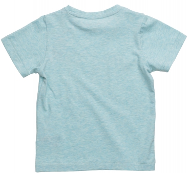 MINI A TURE - T-Shirt mit PALMTREE Print türkis