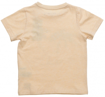 mini a ture - tee shirt palmtree sunlight yellow