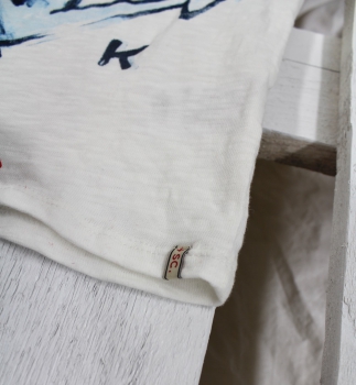 Scotch Shrunk - tee with aquarel artworks