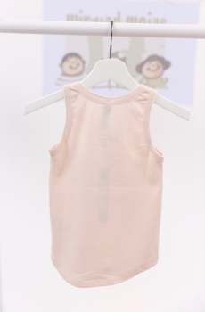 little10days - singlet rib in pale rose
