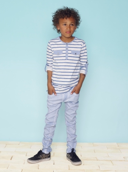 MINI A TURE - Longsleeve BENJAMIN bijou blue