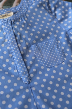 nice things mini - "polka dots" patch shirt
