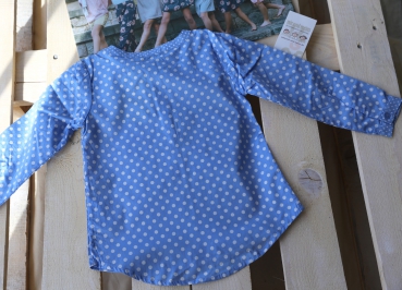 nice things mini - "polka dots" patch shirt