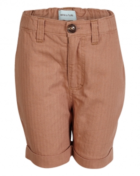 Mini A Ture - canvas shorts CORNELIS indian tan